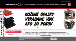Desktop Screenshot of opasok.sk