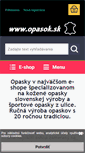 Mobile Screenshot of opasok.sk